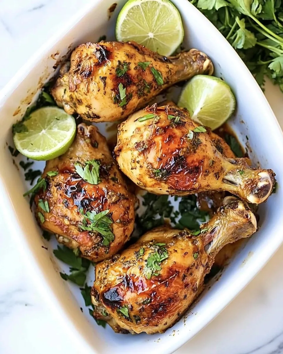 Easy Baked Chicken with Dijon and Lime photo