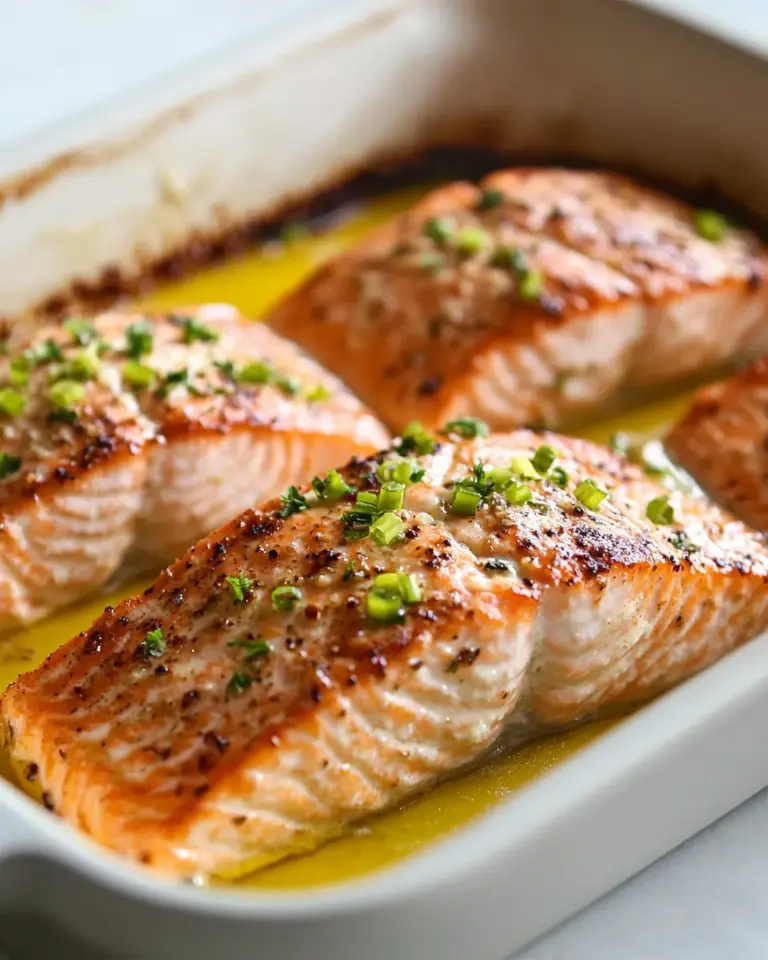 Easy Baked Garlic Butter Salmon photo