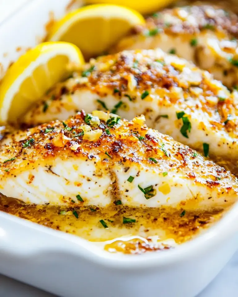 Easy Baked Lemon Garlic Tilapia photo