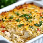 Easy Baked Mexican Chicken and Rice Casserole photo