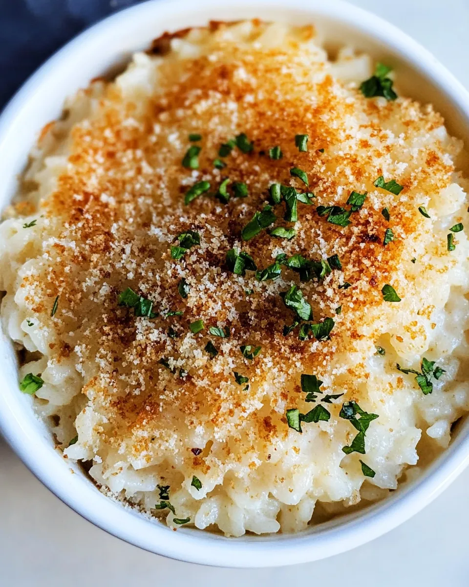 Classic Baked Parmesan Rice recipe photo