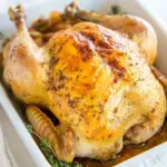 Homemade Baked Rotisserie Chicken made in the Oven photo