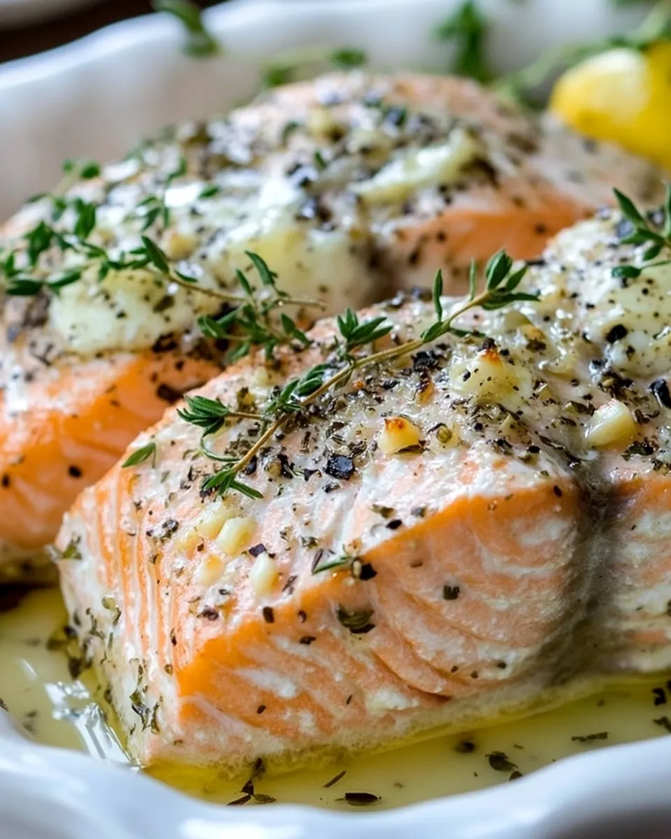 Healthy Baked Salmon Filets image