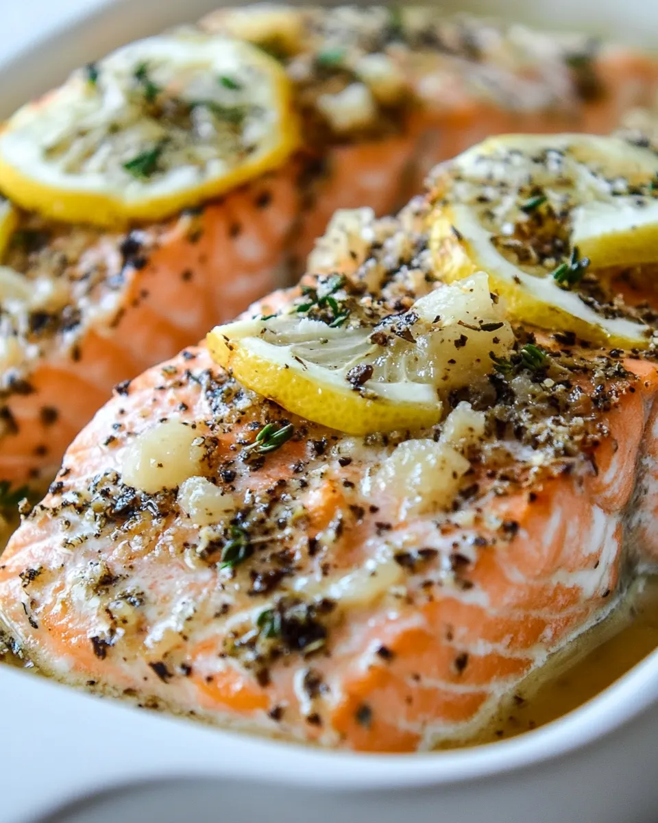 Delicious Baked Salmon Filets recipe photo