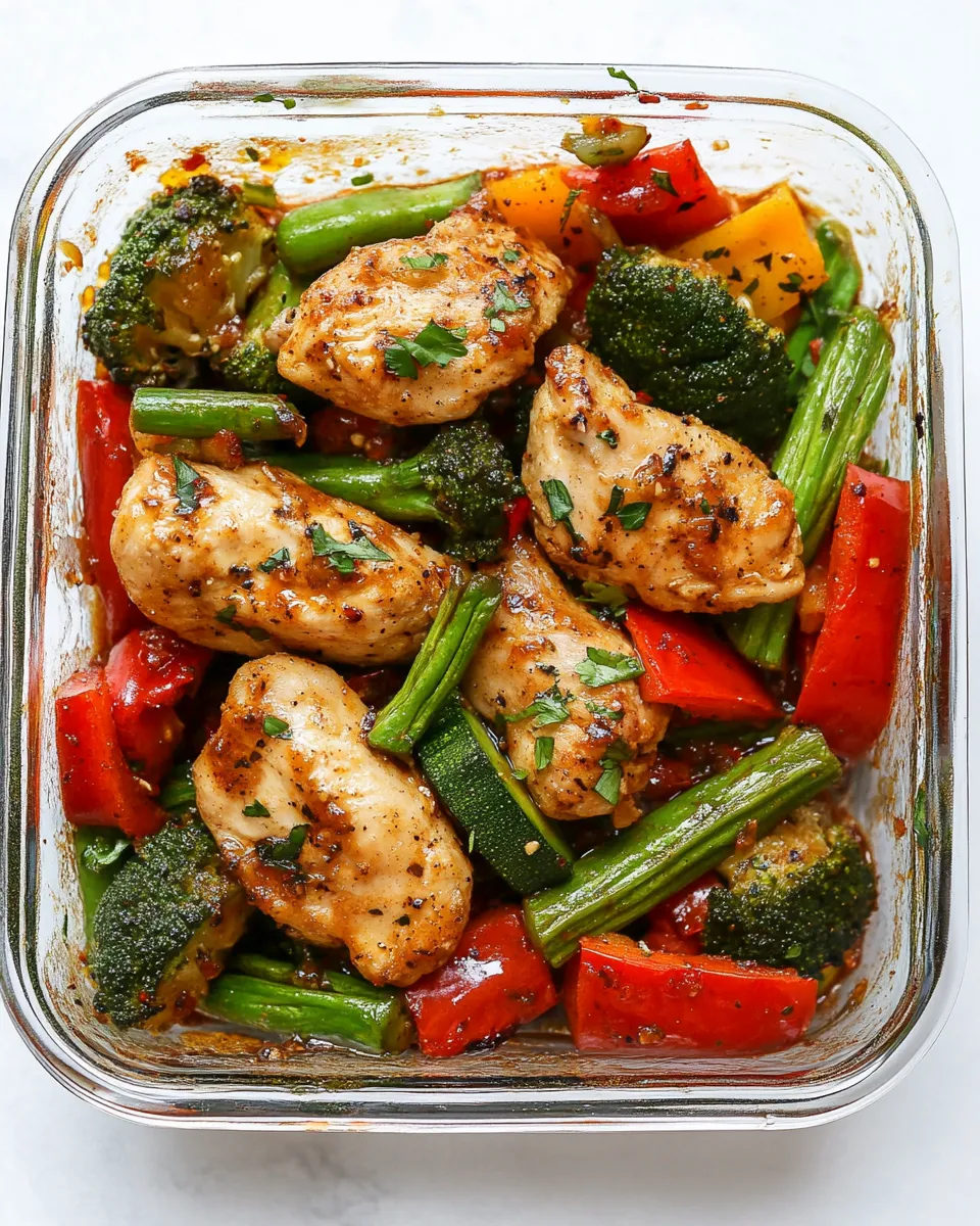 Classic Baked Sweet Chili Chicken & Veggies image