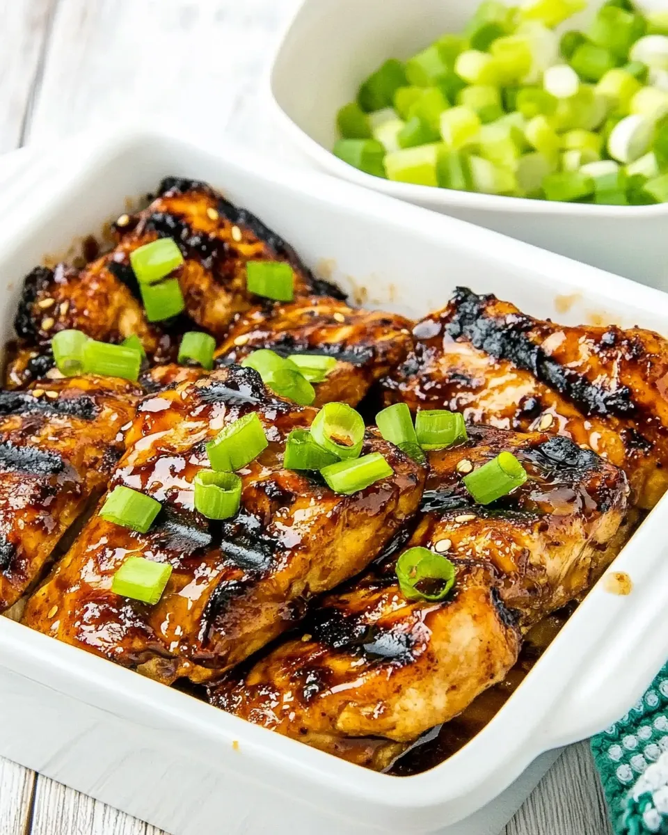 Classic Baked Teriyaki Chicken (Sugar-Free) image