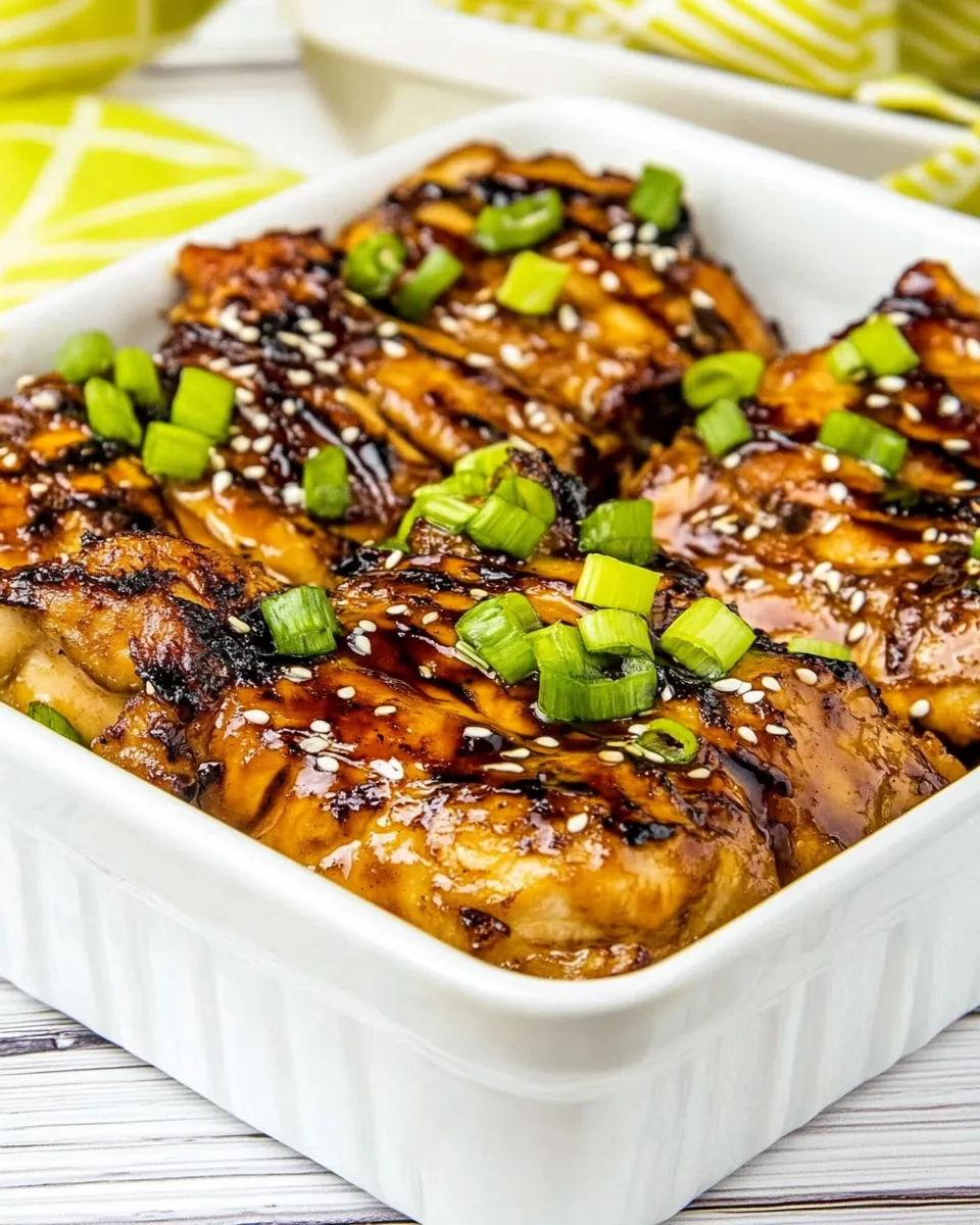Easy Baked Teriyaki Chicken (Sugar-Free) recipe photo