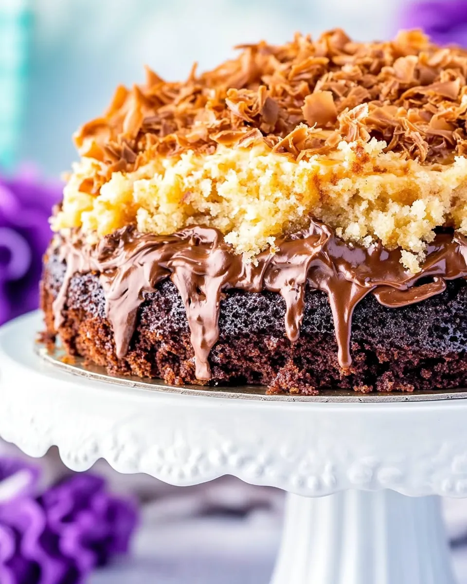 Easy Bakers German Chocolate Cake recipe photo