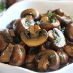 Easy Balsamic Sauted Mushrooms photo