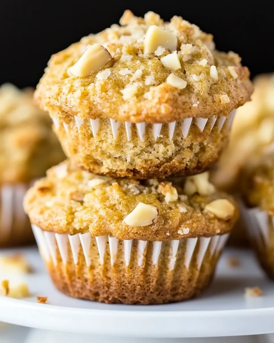 Easy Banana-Macadamia Nut Muffins recipe photo