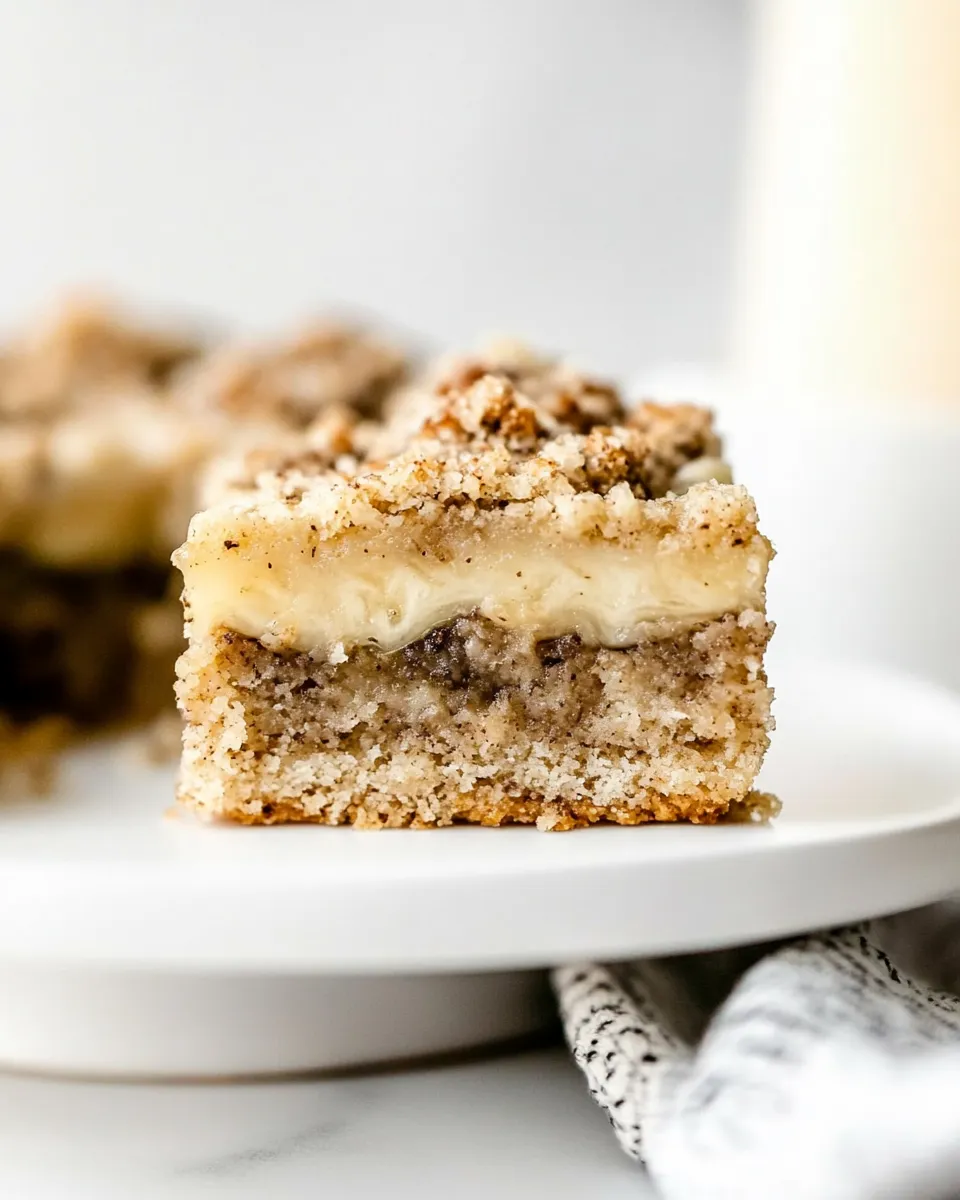 Easy Banana Bread Bars recipe photo