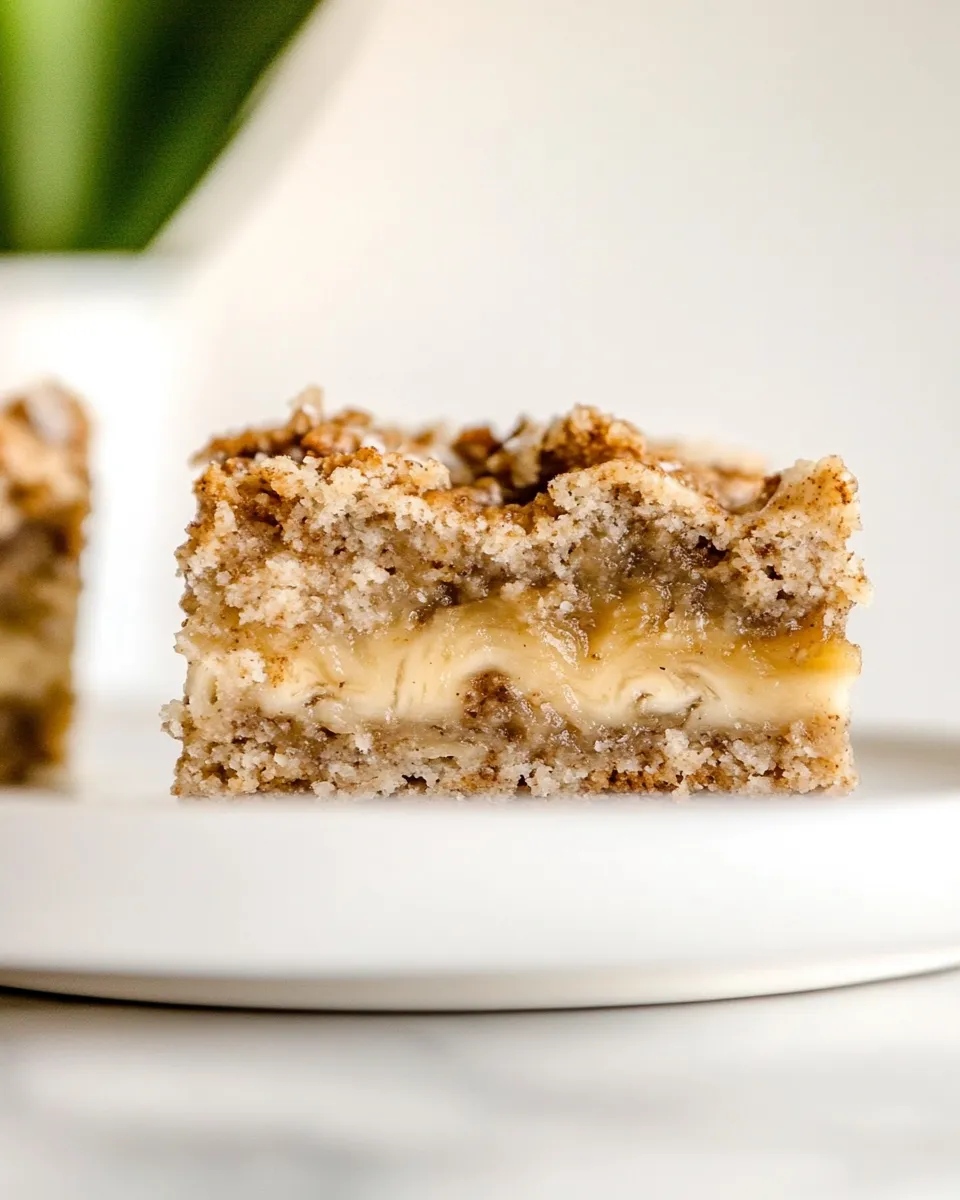 Delicious Banana Bread Bars shot