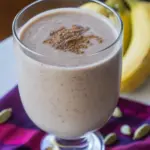 Homemade Banana Cardamom Smoothie photo