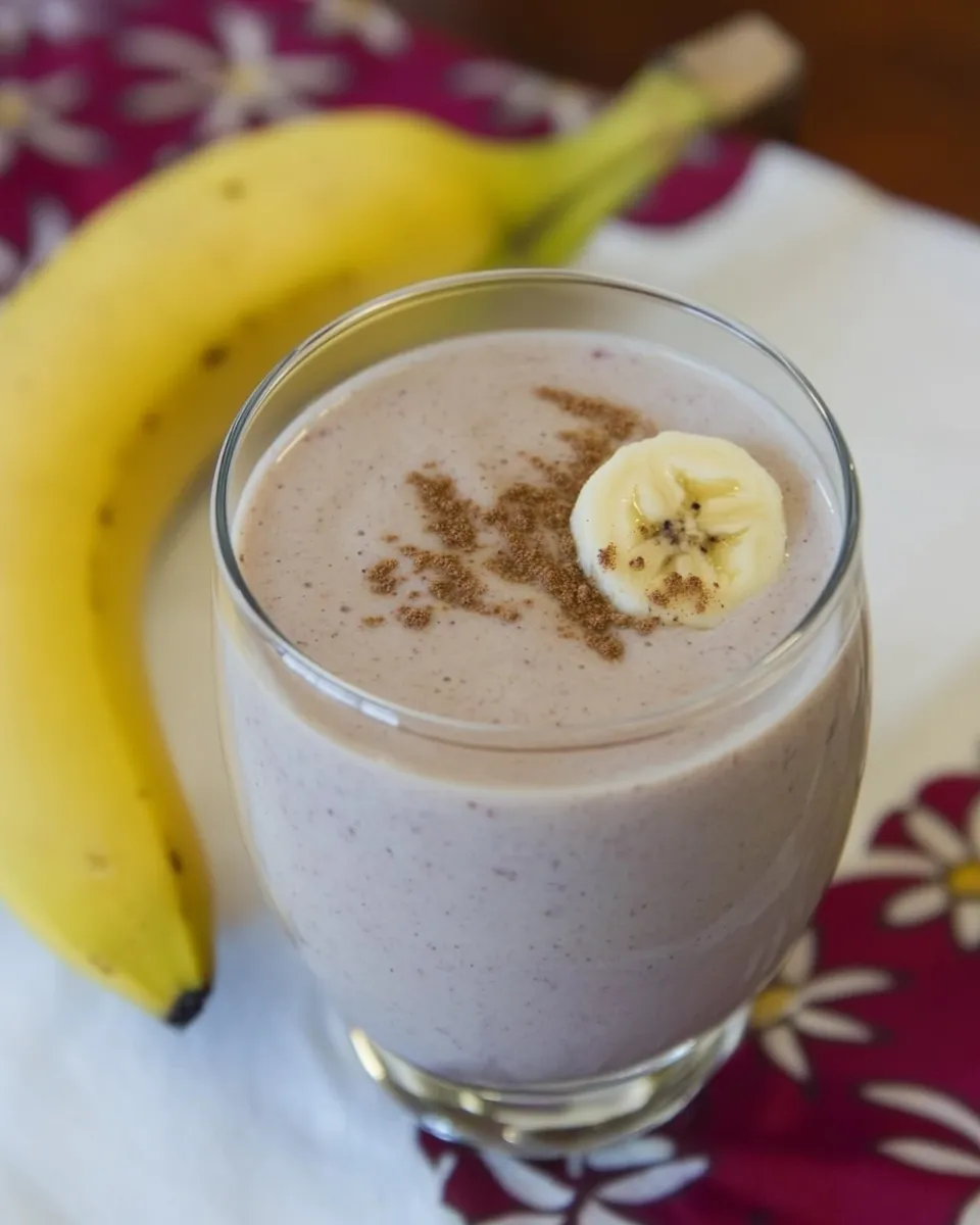 Delicious Banana Cardamom Smoothie image