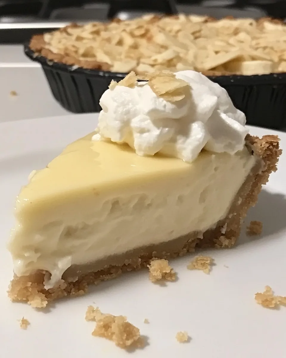 Classic Banana Cream Pie the easy way recipe photo