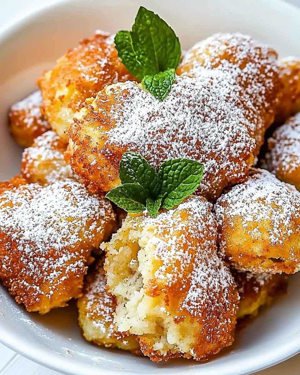 Easy Banana Fritters food shot