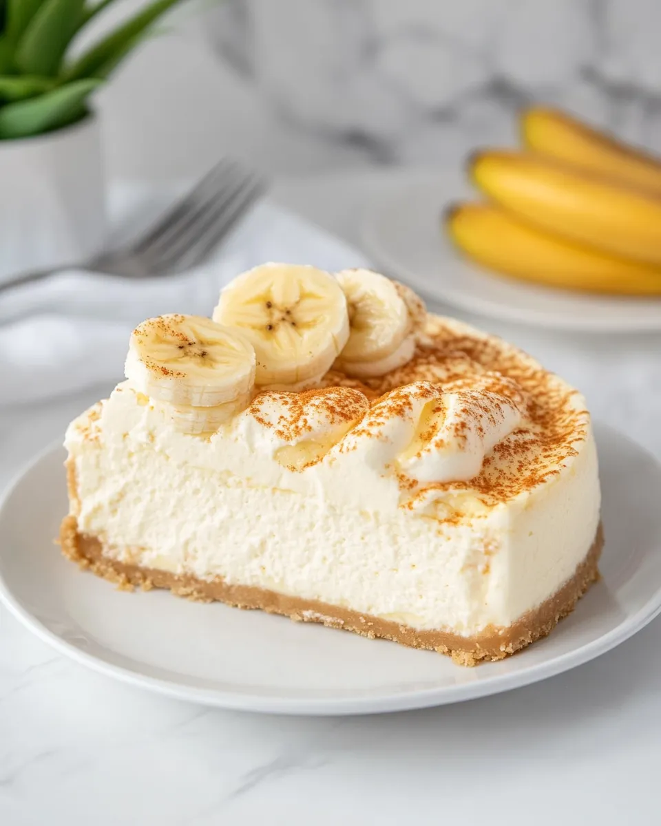 Homemade Banana Pudding Cheesecake photo