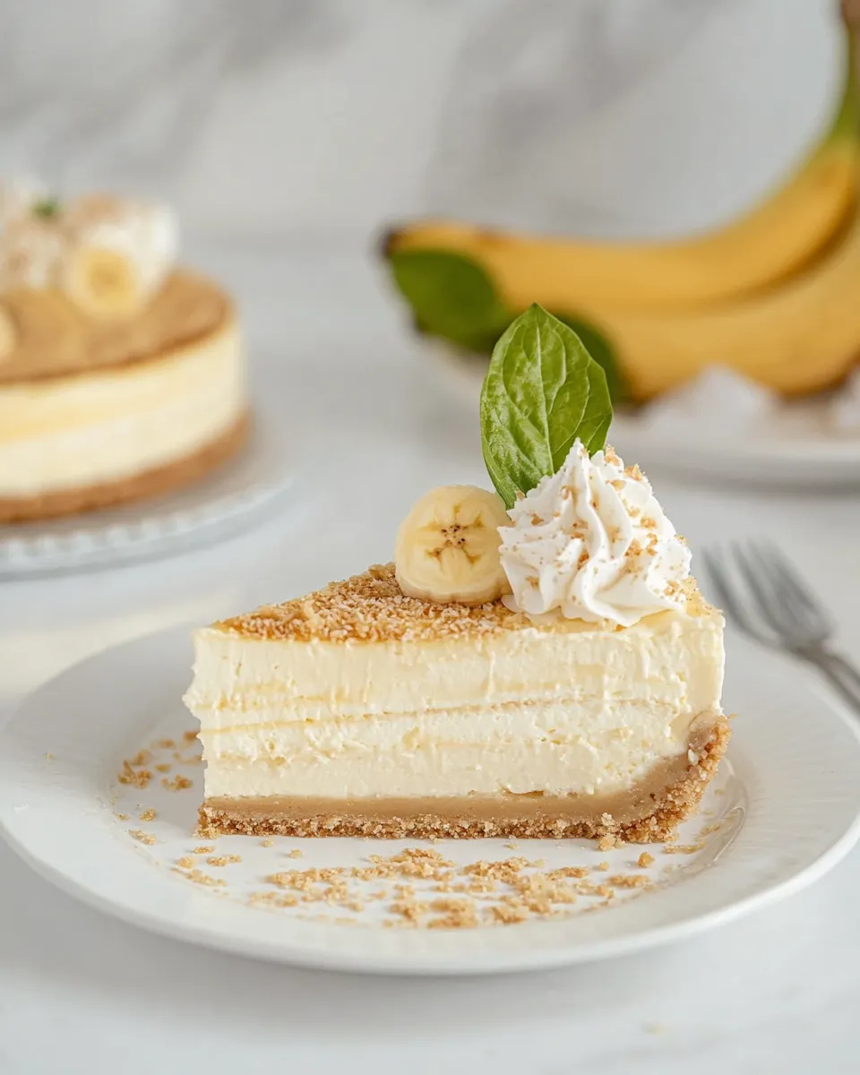 Classic Banana Pudding Cheesecake image