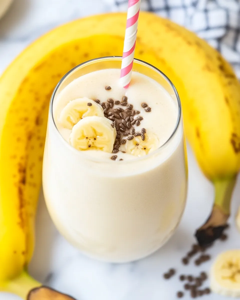 Classic Banana Smoothie Recipe image