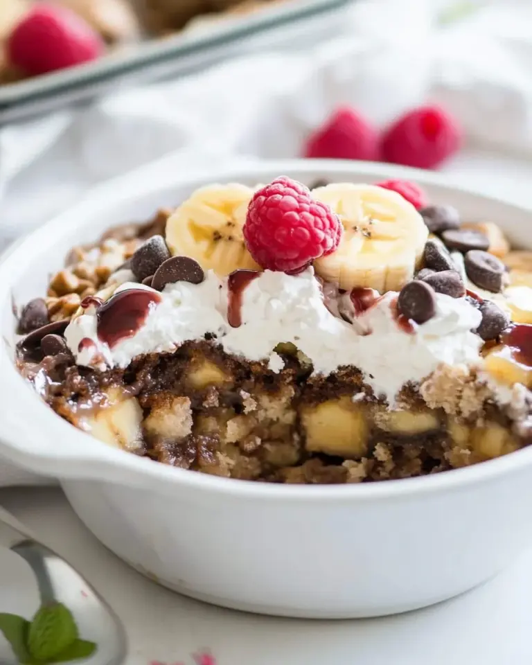 Homemade Banana Split Dump Cake photo