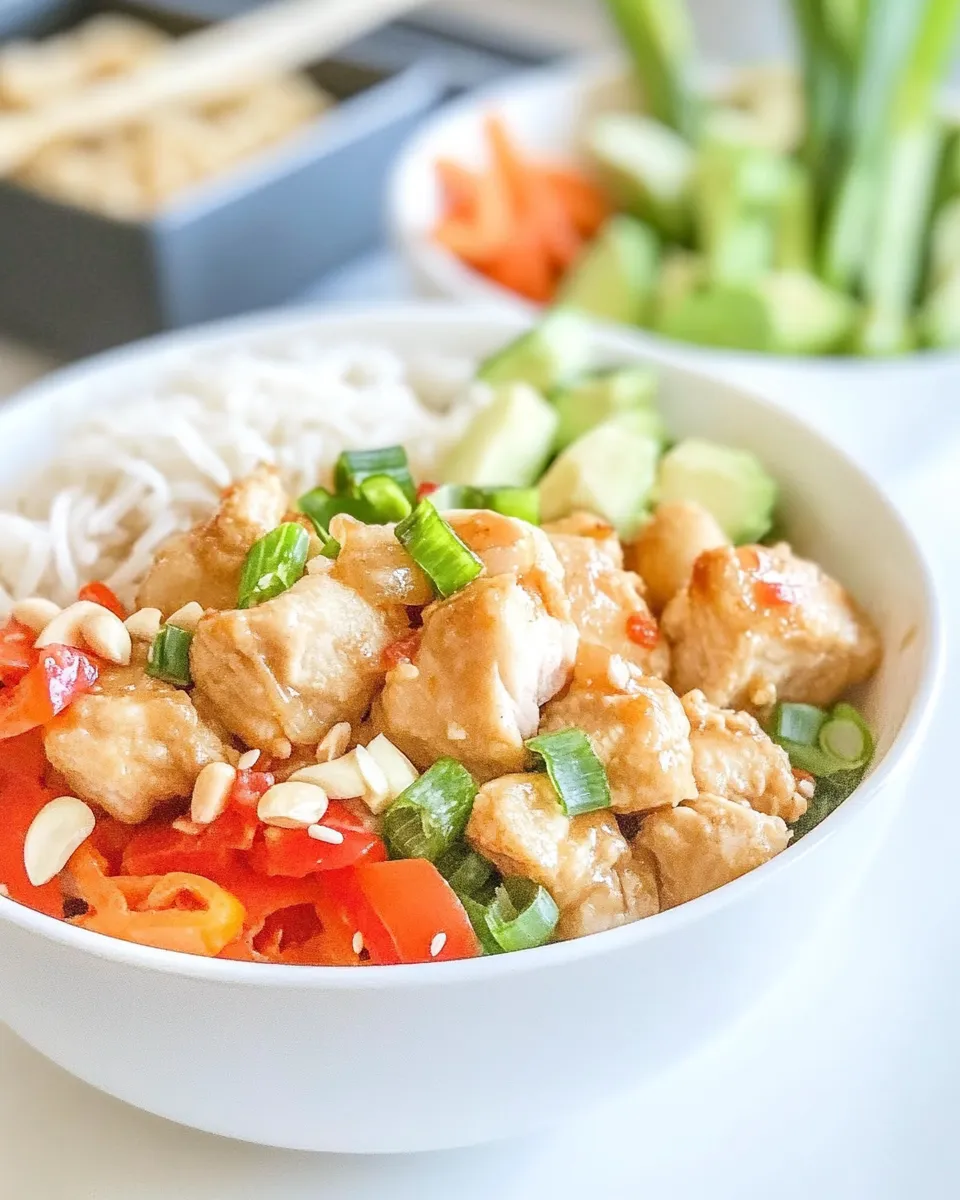 Homemade Bang Bang Chicken Bowls photo