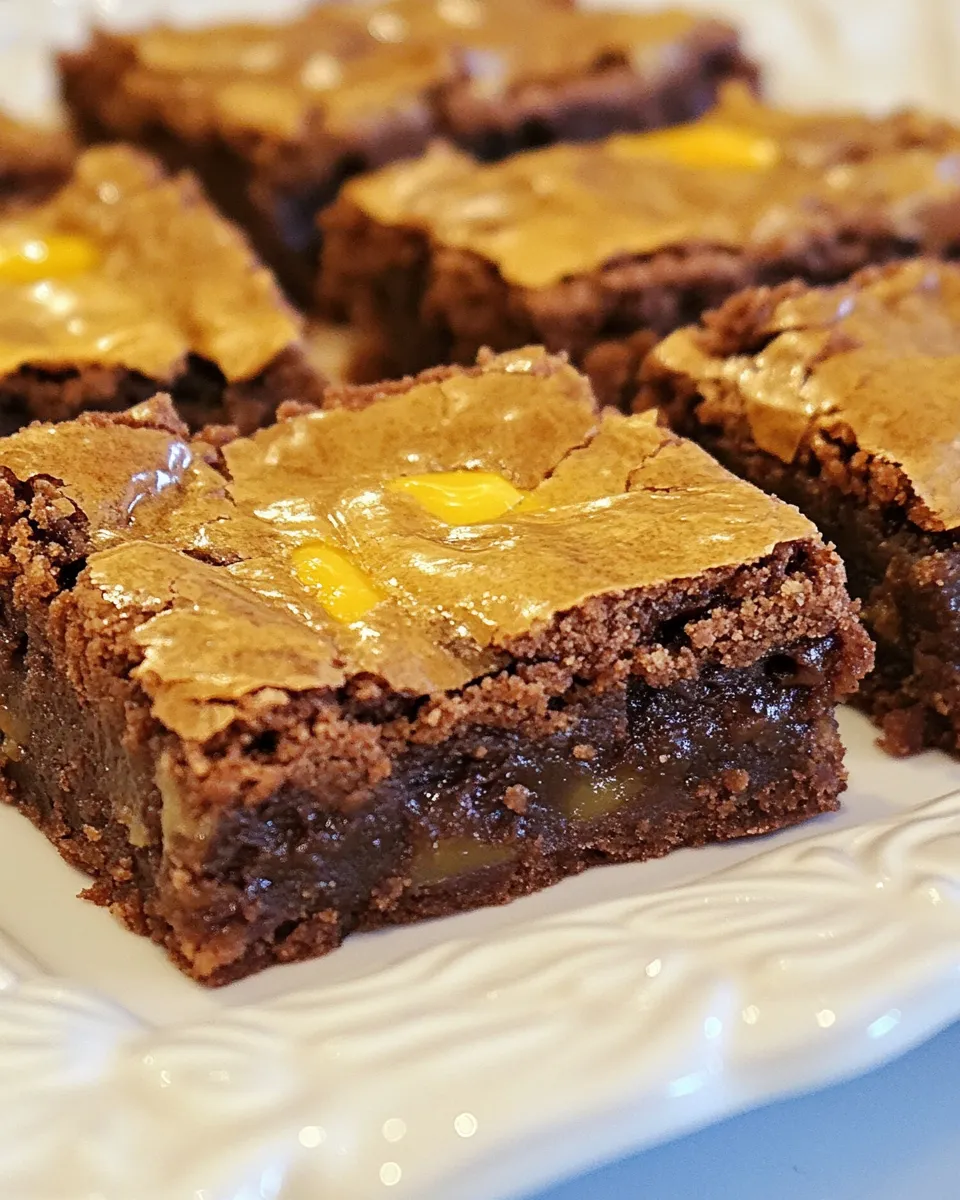 Easy Basement Brownies recipe photo