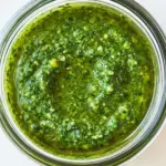 Homemade Basil and Spinach Pesto photo