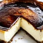 Homemade Basque Cheesecake photo