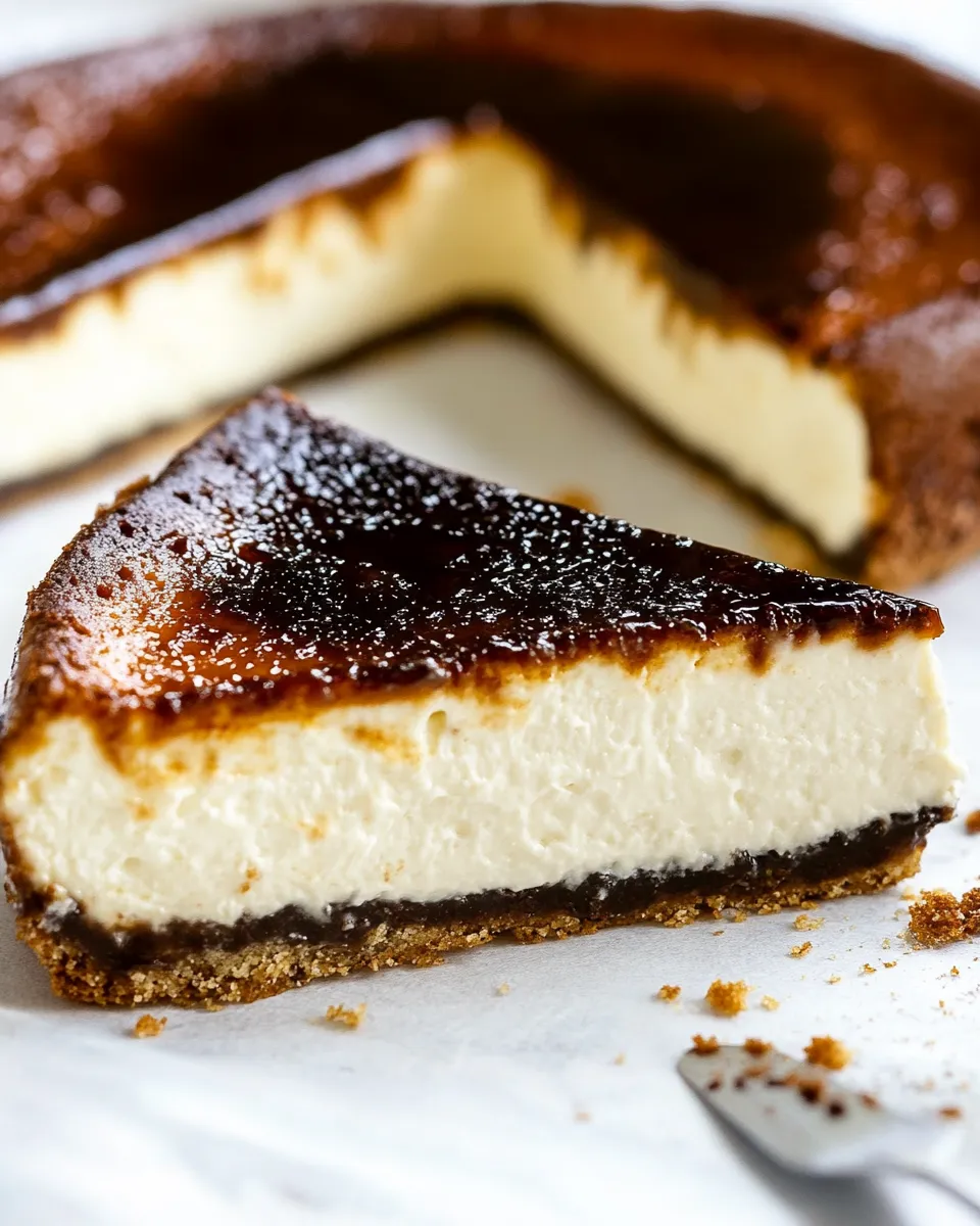Classic Basque Cheesecake image
