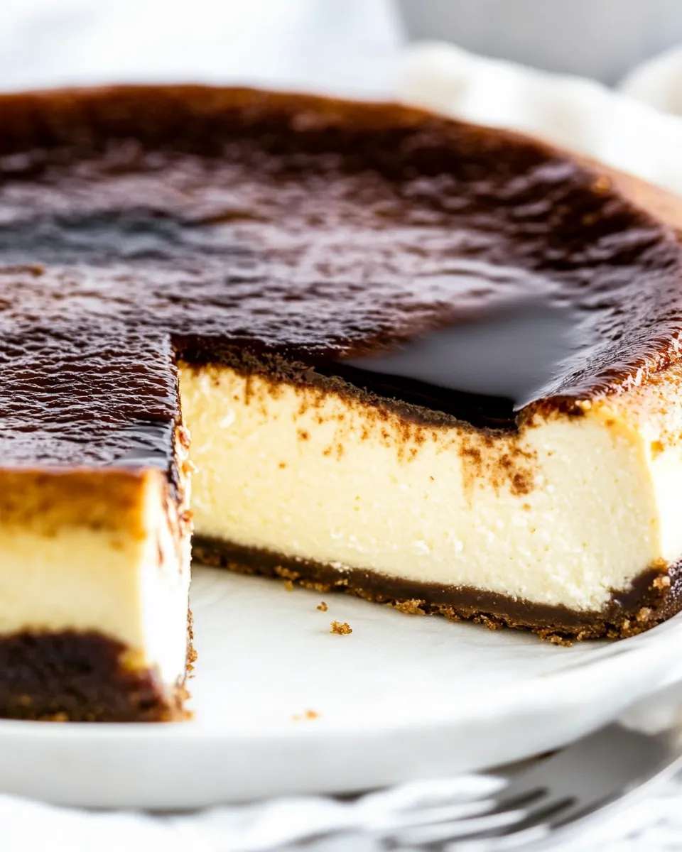 Easy Basque Cheesecake recipe photo