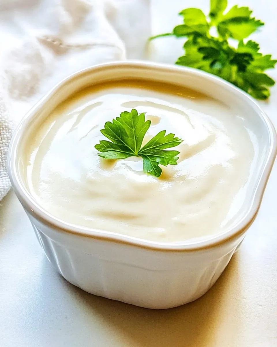 Homemade Bechamel Sauce photo