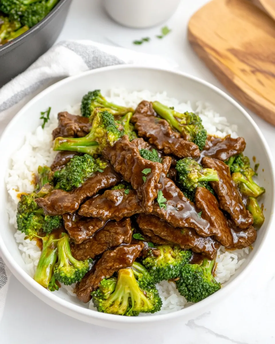 Delicious Beef And Broccoli (Copycat Panda Express!) dish photo