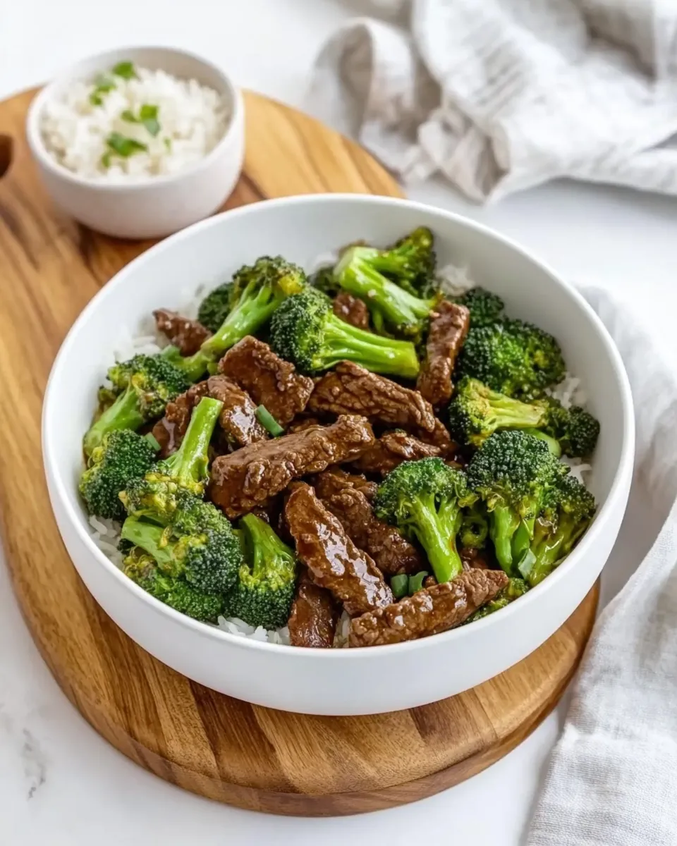 Quick Beef And Broccoli (Copycat Panda Express!) food shot