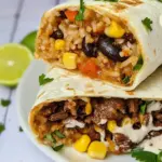 Homemade Beef Burrito photo