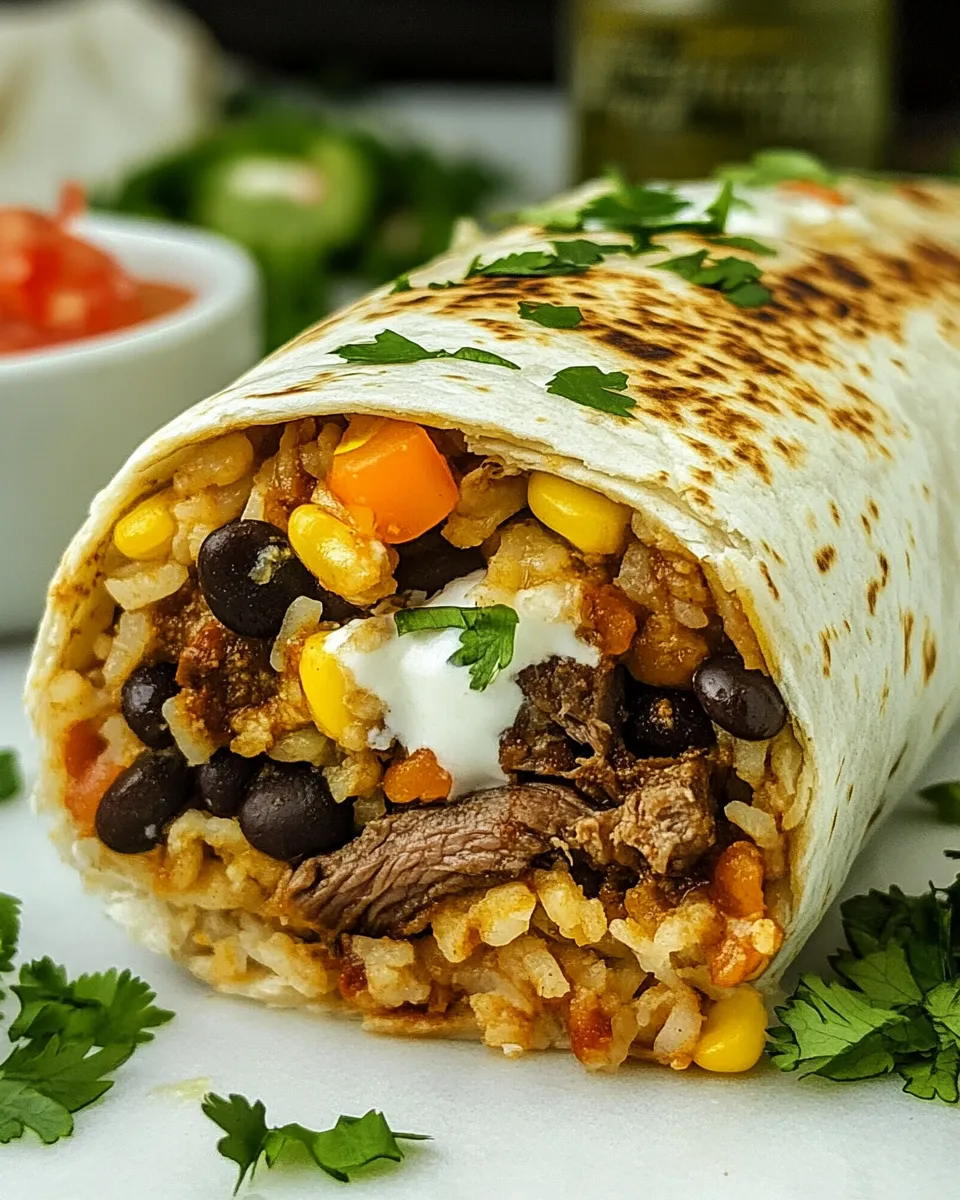 Classic Beef Burrito image