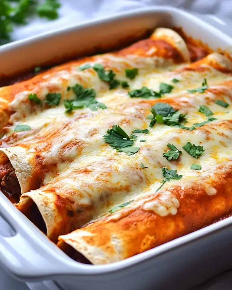 Homemade Beef Enchilada Recipe photo