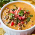 Homemade Beef Queso Dip photo