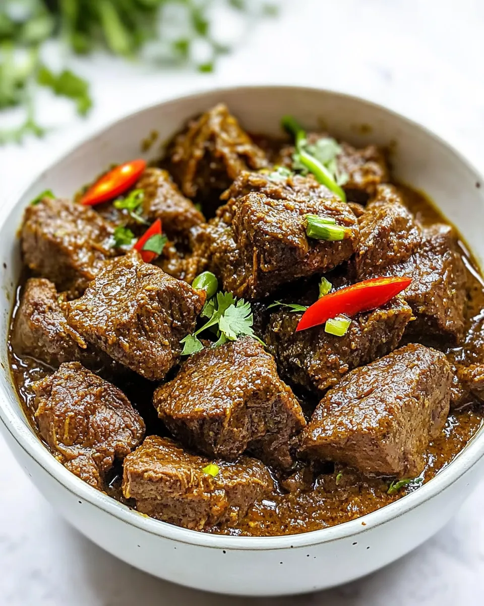 Classic Beef Rendang image