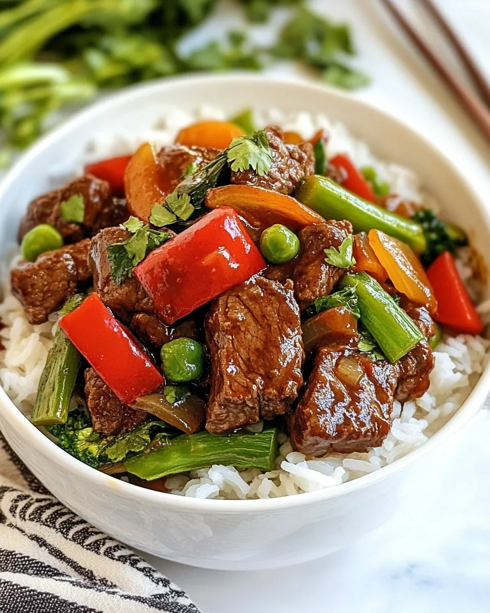 Delicious Beef and Vegetable Stir-Fry image