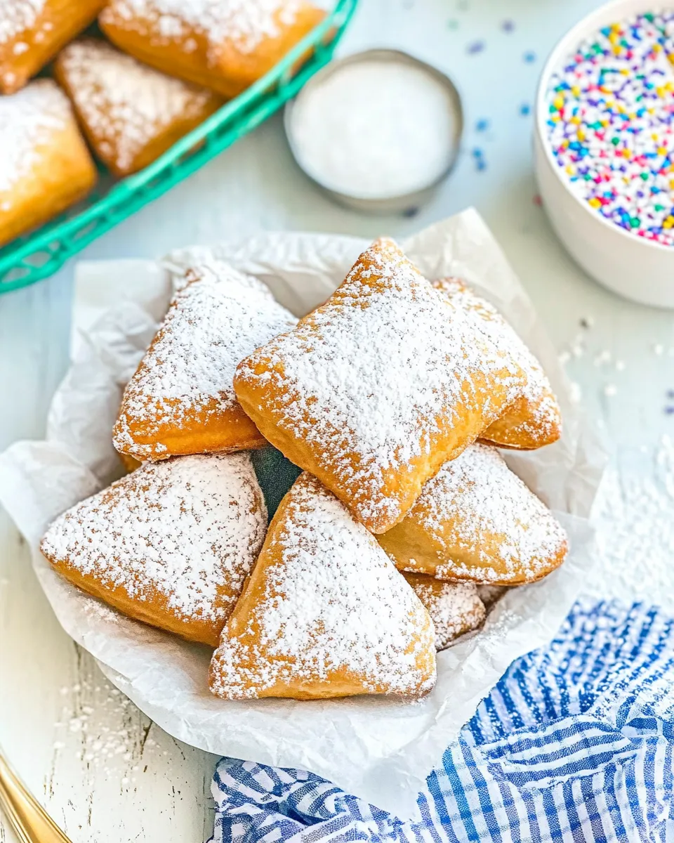 Homemade Beignet Recipe photo