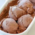 Homemade Ben and Jerrys Chocolate Ice Cream Recipe (Easy Copycat) photo