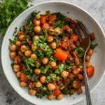 Easy Berbere Chickpeas and Chard photo