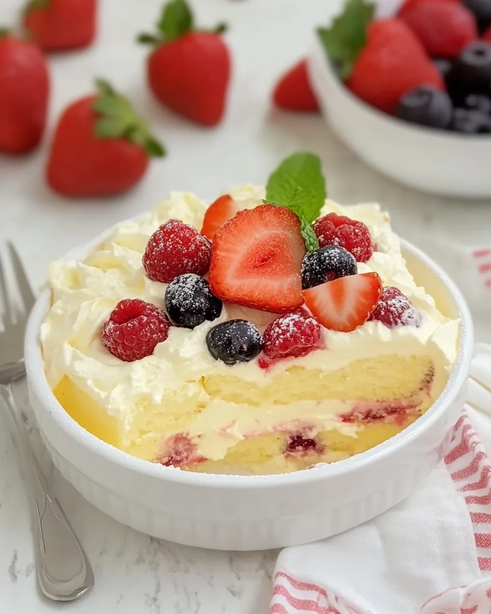 Classic Berry Tiramisu with Grand Marnier recipe image