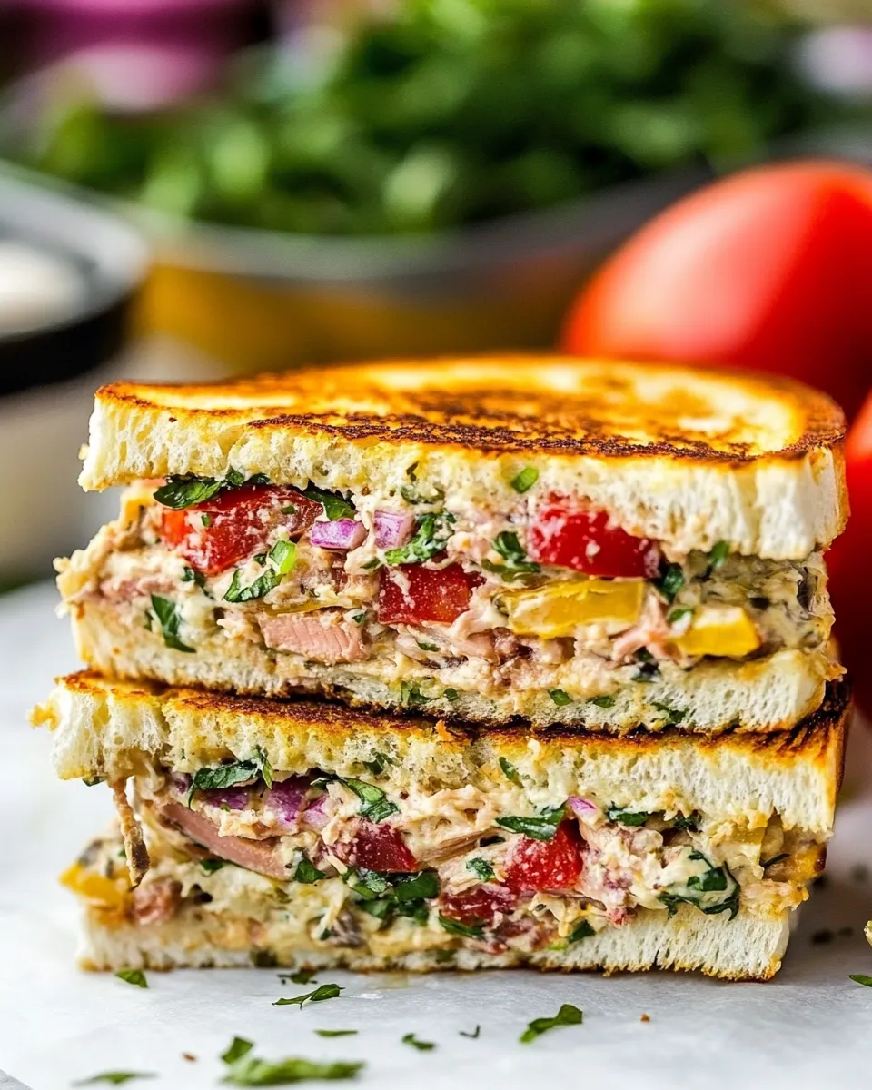 Delicious Best-Ever Tuna Melt shot