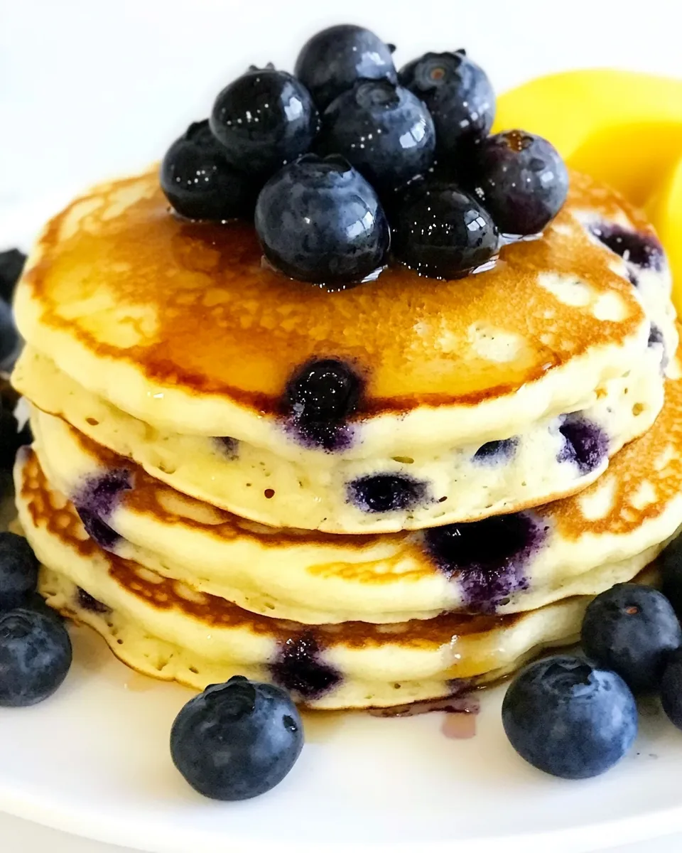 Easy Best Blueberry Pancakes recipe photo