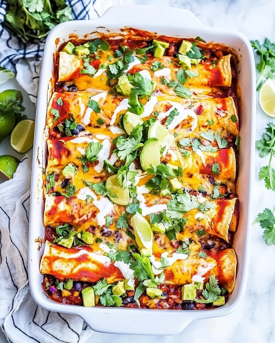 Classic Best Chicken Enchilada Recipe image