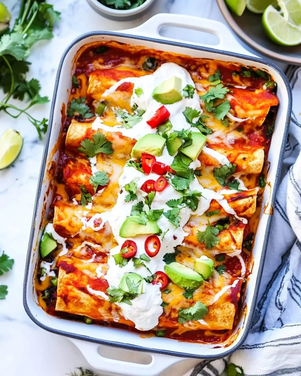Delicious Best Chicken Enchilada Recipe dish photo