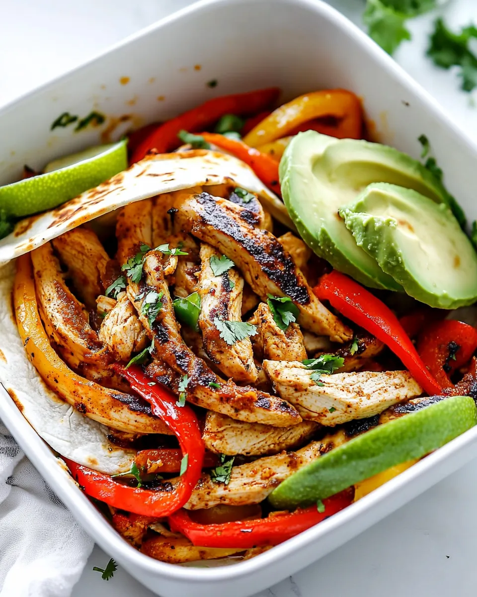 Classic Best Chicken Fajitas image