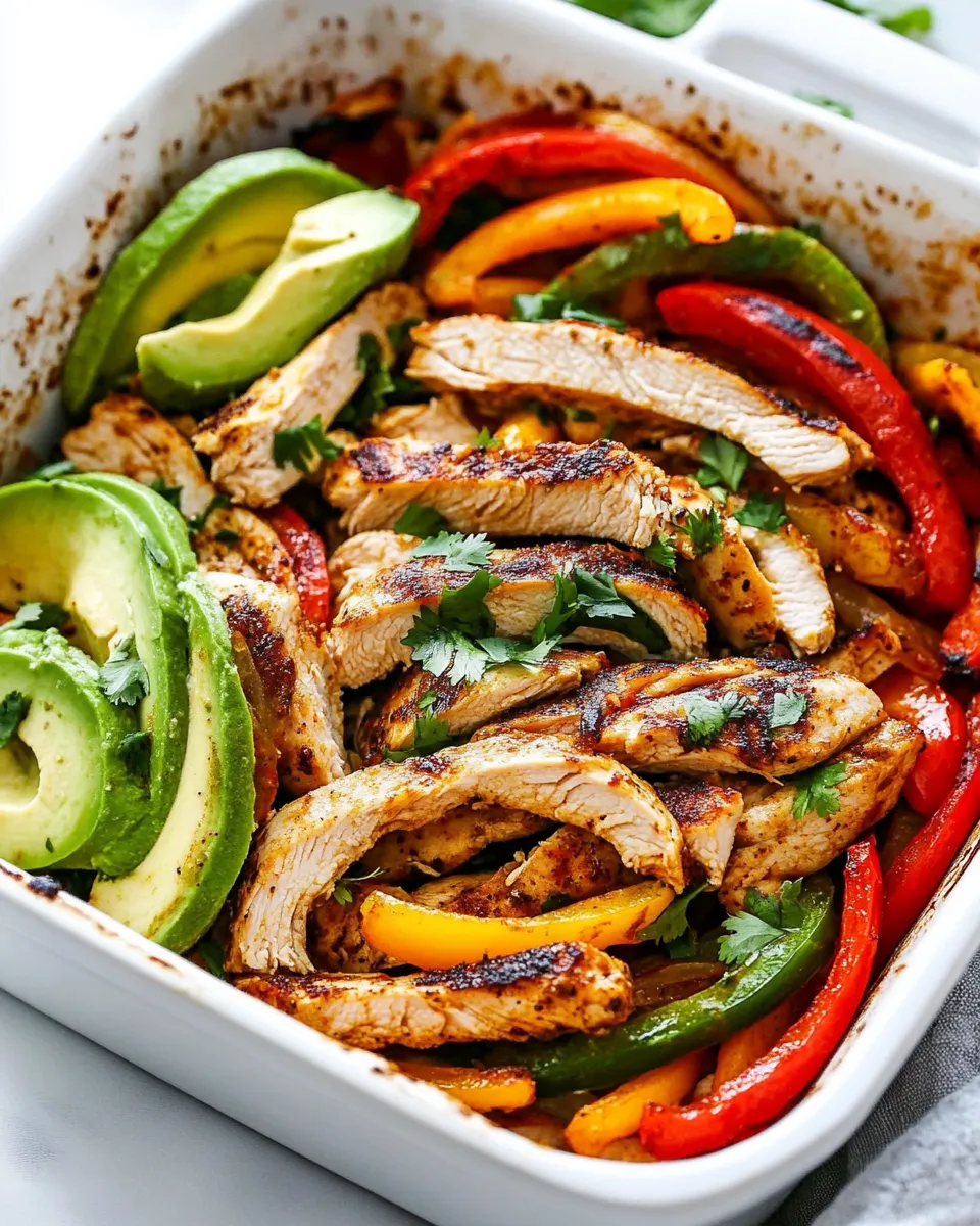 Easy Best Chicken Fajitas recipe photo