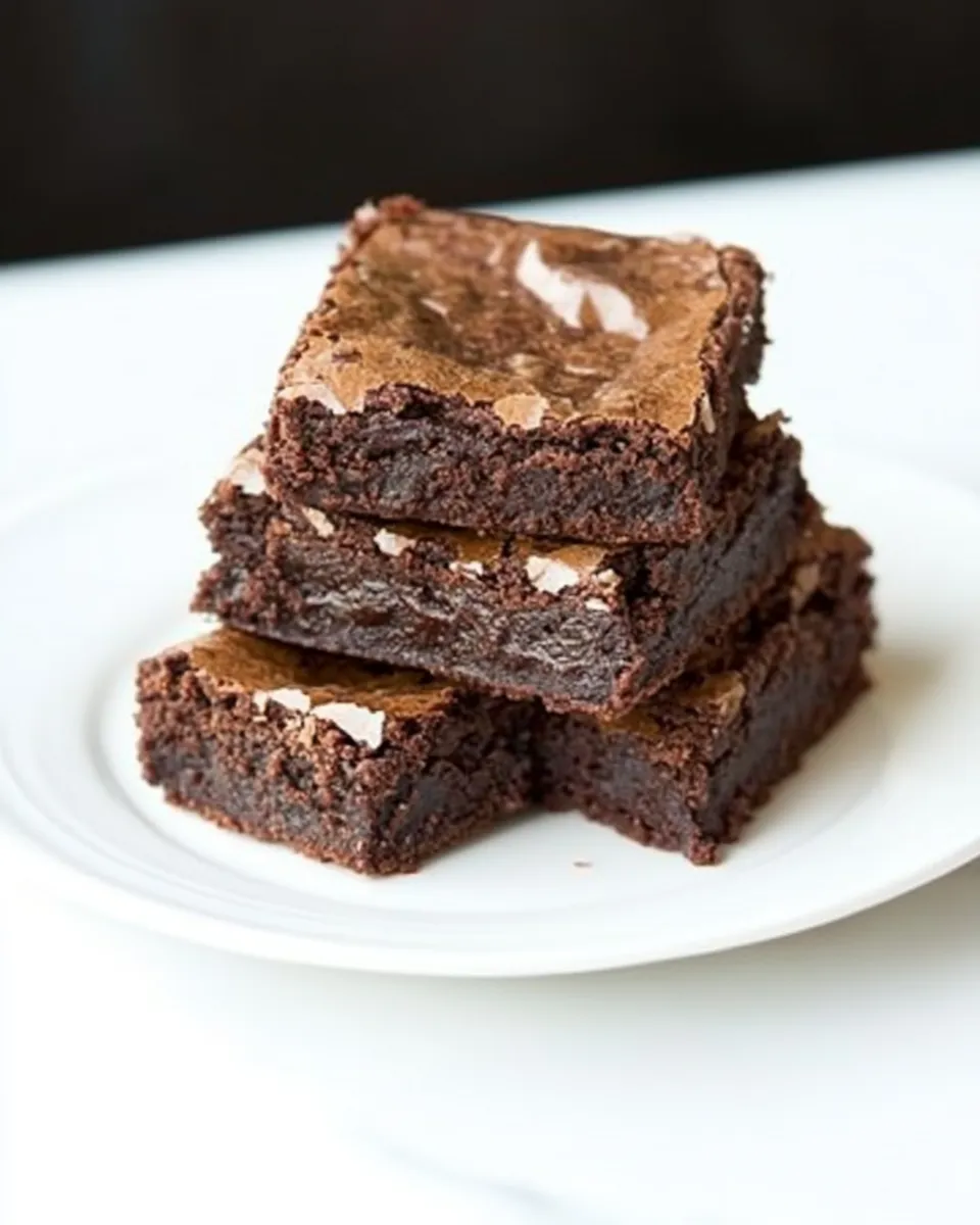 Homemade Best Ever Fudge Brownies photo